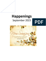 Happenings Sept 2023