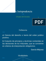 Fuentes Del Derecho (Jurisprudencia) TD2020