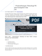 Memahami Perkembangan Teknologi Pada Teknik Jaringan Komputer Dan Telekomunikasi 5G