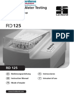 User Manual COD Reactor Lovibond RD125