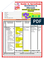 2° Sesión Mat Tema Del Cuaderno de Trabajo