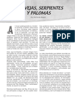 Articulo Se Ovejas. Serpientes y Palomas - Revista Caminemos Juntas Julio-Agosto 2022-4-5