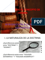 Aclarando El Concepto de Dogma