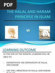 Halal and Haram in Islam