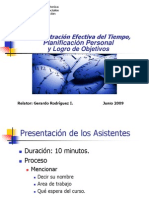 Curso de Admin is Trac Ion Efectiva Del Tiempo