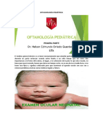 Oftalmología Pediátrica - Materia