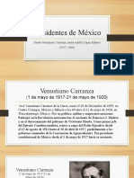 Presidentes de México