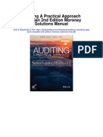 Auditing A Practical Approach Canadian 2nd Edition Moroney Solutions Manual