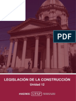 Unidad Xii - Contenido - Legislación de La Construcción-1