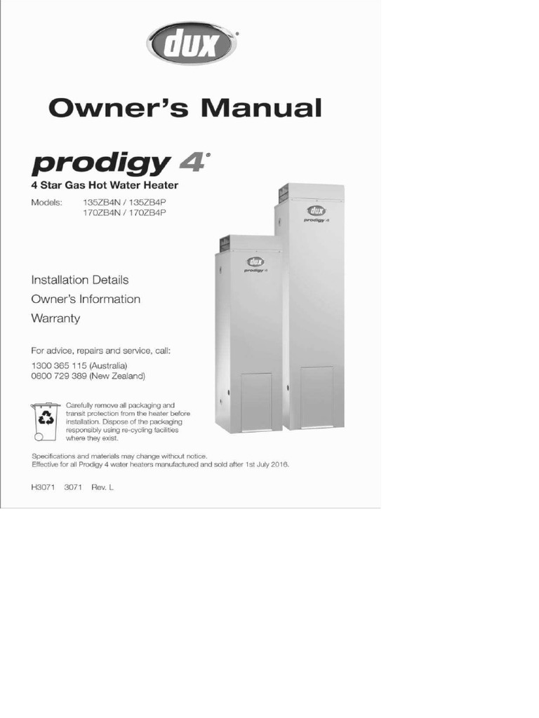 SUPPORT DOCUMENTS FOR ALL WATER HEATER MODELS intelligence overview