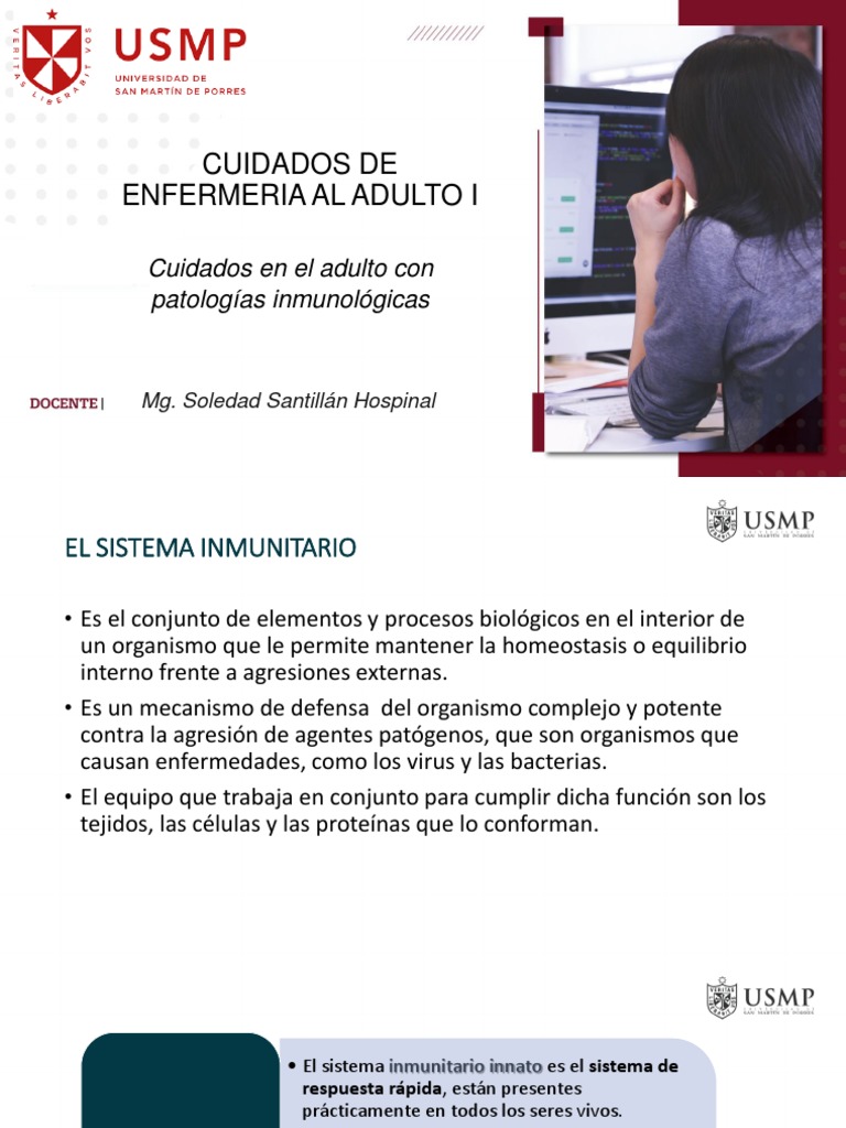 S2-Sist. Inmunológico Vih | PDF | Sistema inmune | VIH