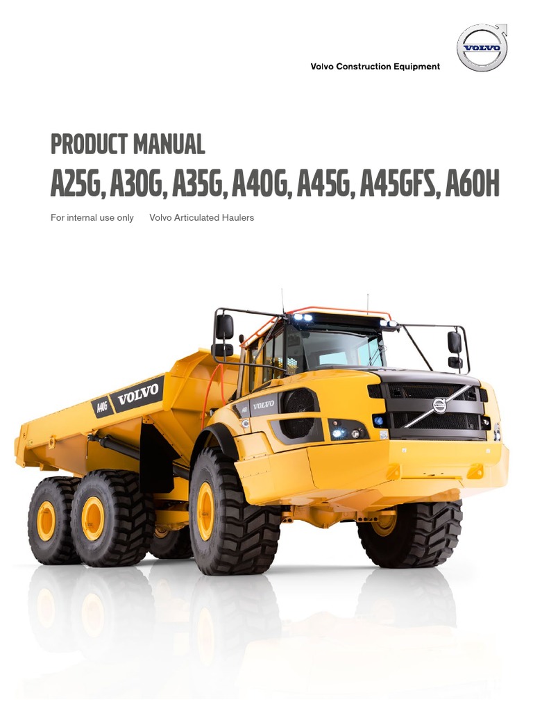 ProductManual Articulated Hauler EN 21 A | PDF