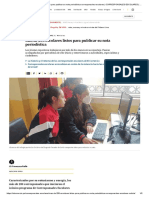 Más de 200 Escolares Listos para Publicar Su Nota Periodística Corresponsales Escolares - CORRESPONSALES-ESCOLARES - EL COMERCIO PERÚ