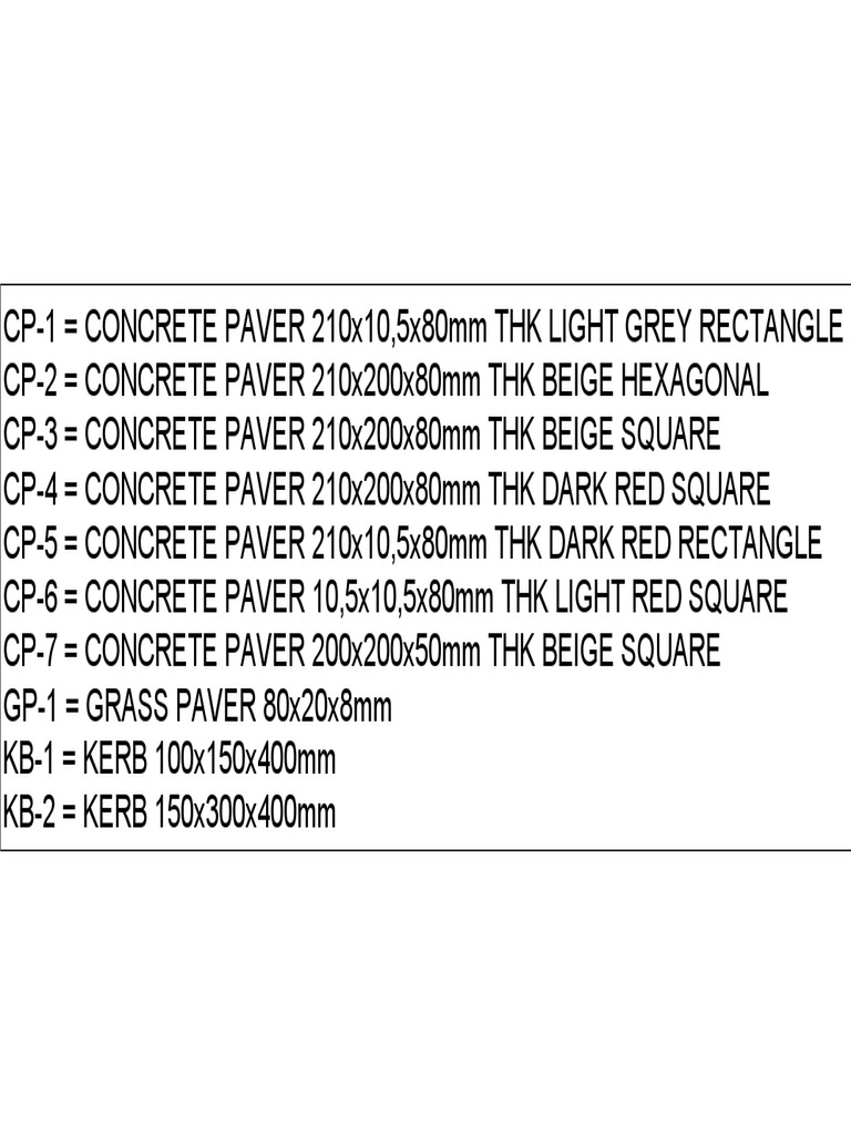 Paving Legend | PDF