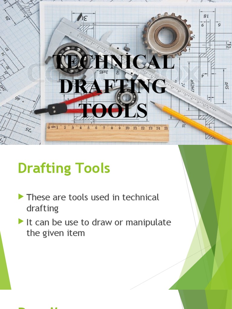 Tle 9 Technical Drafting Drafting Tools PDF