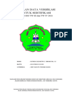 USULAN DATA VERIfIKASI