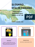 Glosario Geografía de Panamá