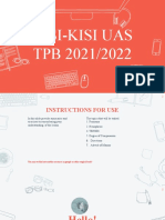 Kisi-Kisi Uas TPB