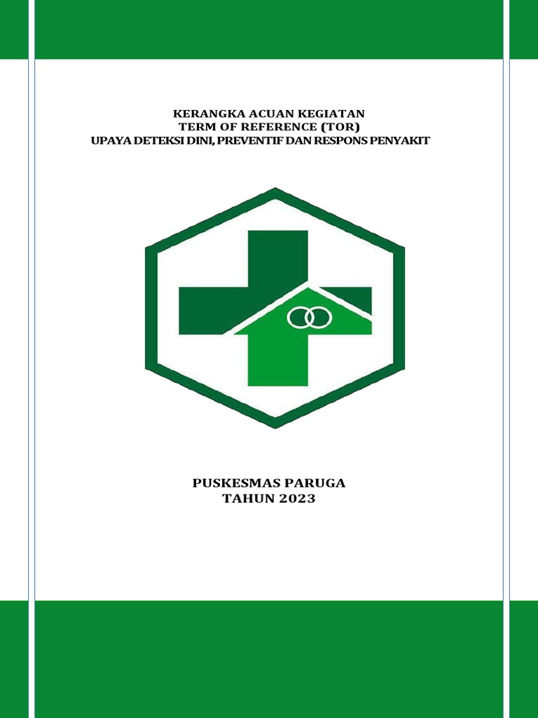 Kak Tor Fix Upaya Deteksi Dini, Preventif Dan Respon Penyakit | PDF ...
