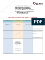 PLAN GENERAL DE ACTIVIDADES