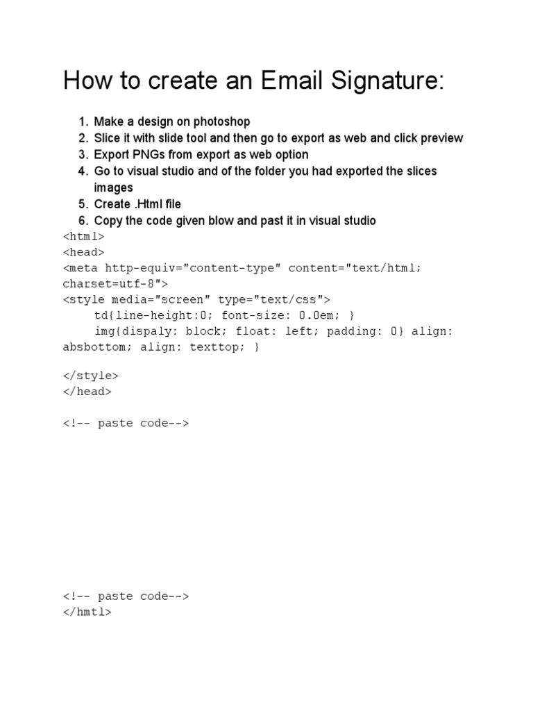 How to create an e mail signature pdf microsoft outlook computing