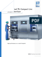 Selectomat PL Compact Line Steam Sterilizer: High Performance On A Small Footprint