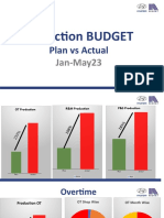 Production Budget 2022 Summary