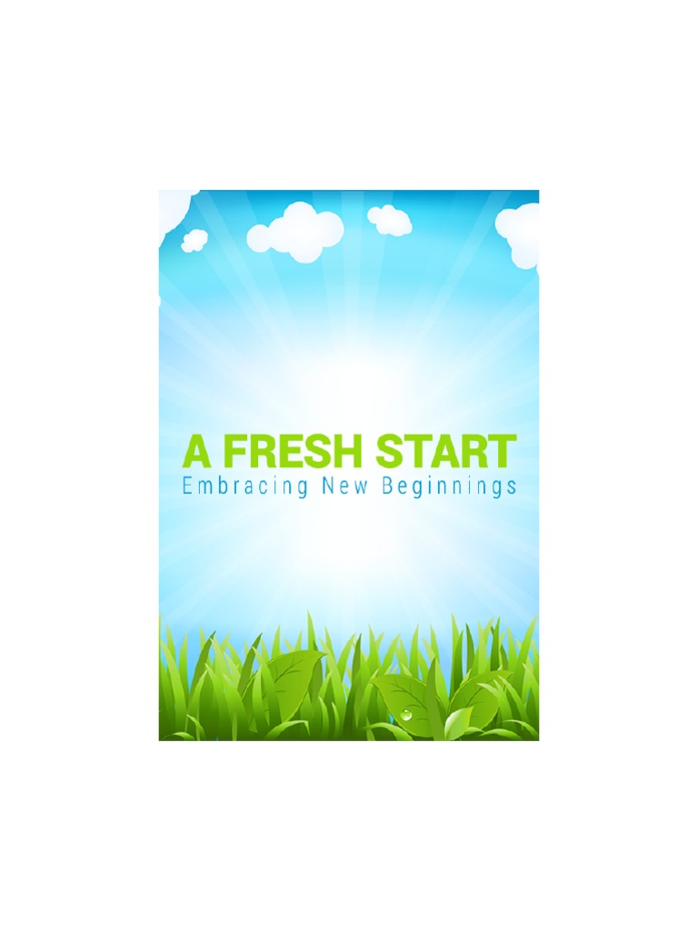Fresh Start | PDF | Thought | Fear