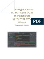 Membangun Aplikasi RESTful Web Service Menggunakan Spring Web MVC