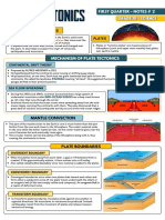 Notes 2 - Plate Tectonics