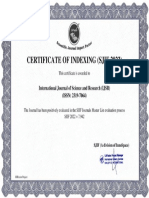 Sjif Certificate2022