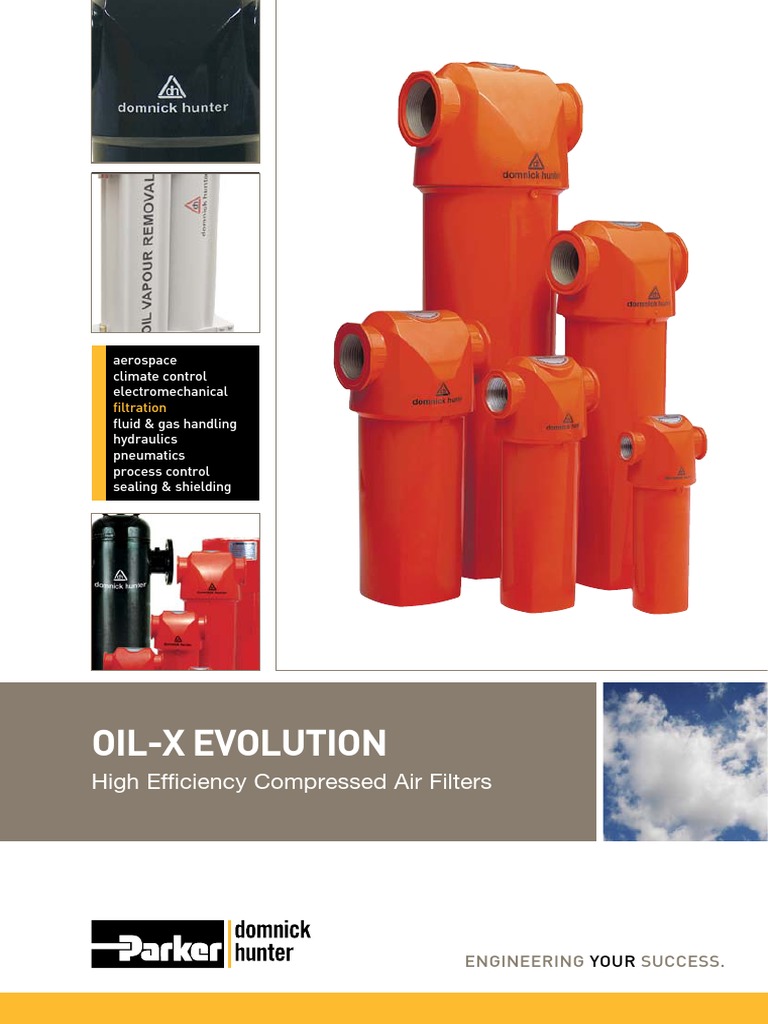 High-Efficiency Compressed Air Filters | PDF | Technology & Engineering