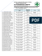 Jadwal Kegiatan Pemberian Obat Cacing Di Posyandu