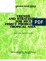 IRPS 64 Trends and Strategies For Rice Insect Problems in Tropical Asia