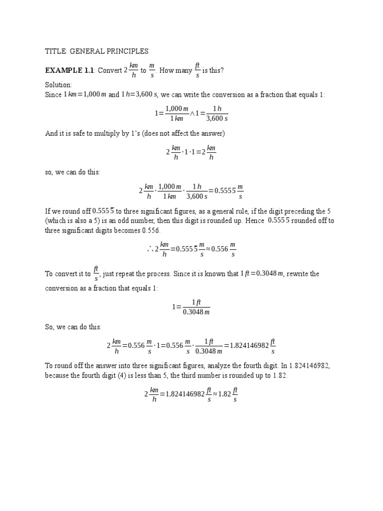 Converting units pdf weight gravity