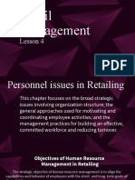 Retail Management Lesson 4