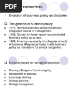 1.introduction To Business Policy