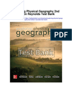 Exploring Physical Geography 2nd Edition Reynolds Test Bank