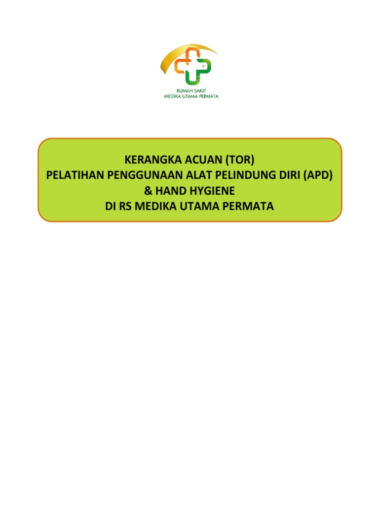Pelatihan APD dan Hand Hygiene RS Medika | PDF | Sains & Matematika
