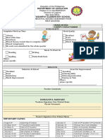 Anecdotal Record Assestment Form