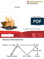 Minimum DFA. CSG3D3 Teori Komputasi