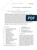 Development and Analysis of Air Spring