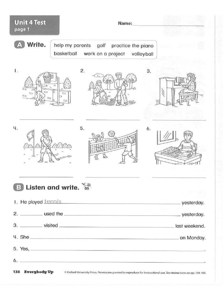 Test Unit 4 | PDF
