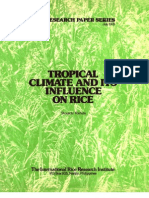 IRPS 20 Tropical Climate and its Influence on Rice