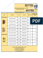 Corporate Elbbin's Breakfast Cereal Elbbi'n Nibble Healthy Snacks Selling Price List W.E.F 10.07.23
