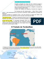 Mapa Do Tratado de Tordesilhas e Mapa Da Viagem de Cabral_093030