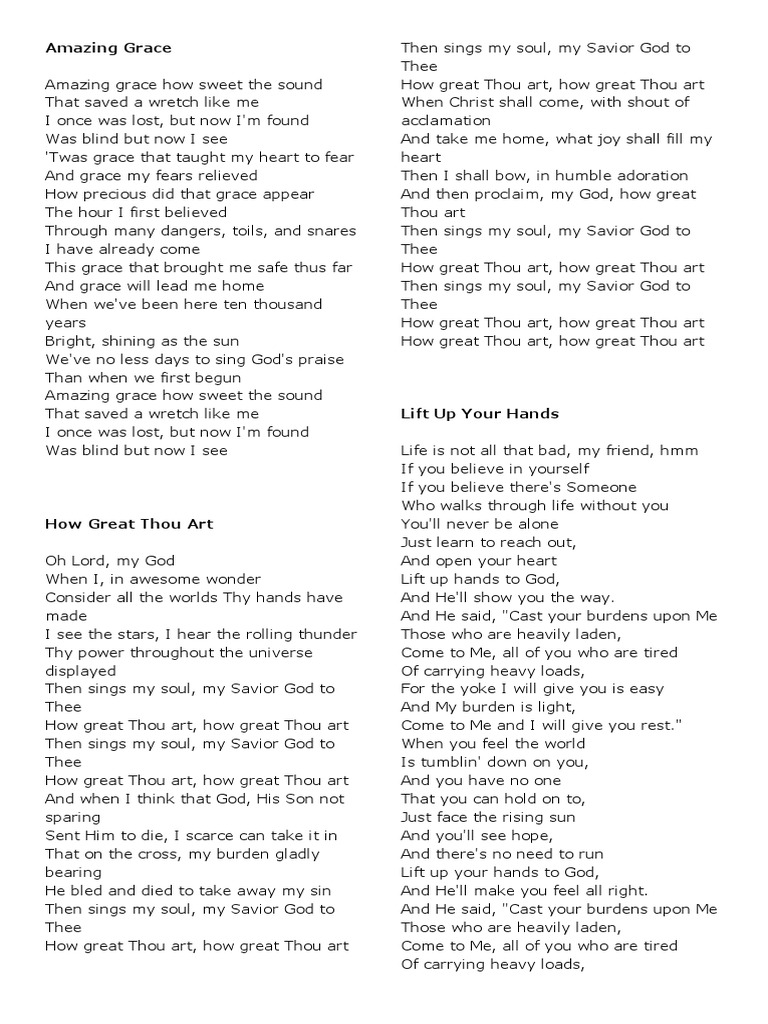 Songs | PDF