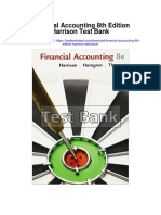 Financial Accounting 8th Edition Harrison Test Bank