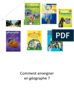 Géo Cours 1 Enseigner en Géographe 2019