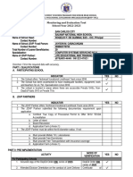 Annex 11 Monitoring and Evaluation Tool